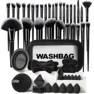 Best-Selling 56-Piece Women's Makeup Set Includes Makeup Brushes, Beauty Sponges, Wash Bag, Perfect Makeup Look, Makeup Brush Kit