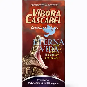 Capsulas de Vibora de Cascabel (150 capsulas)