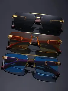 Vintage Sunglasses, Classic Aviator Sunglasses, Tinted Lens Glasses, Trendy Retro Sunglasses for Everyday Use, Fashion Accessories for Outdoor Activities, Aviator Frames Sunglasses