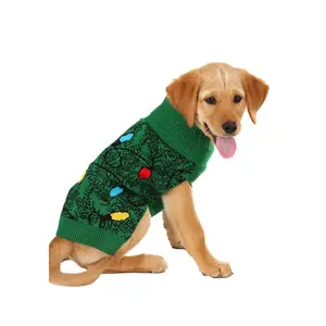 Christmas Tree Dog Sweater