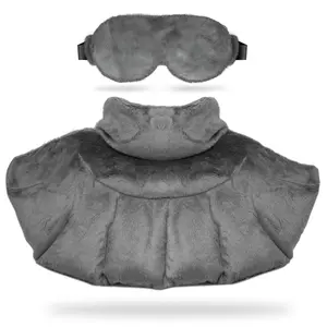 Superior Relief Neck and Shoulder Wrap with Hot & Cold also Eye Mask for Dry Eyes