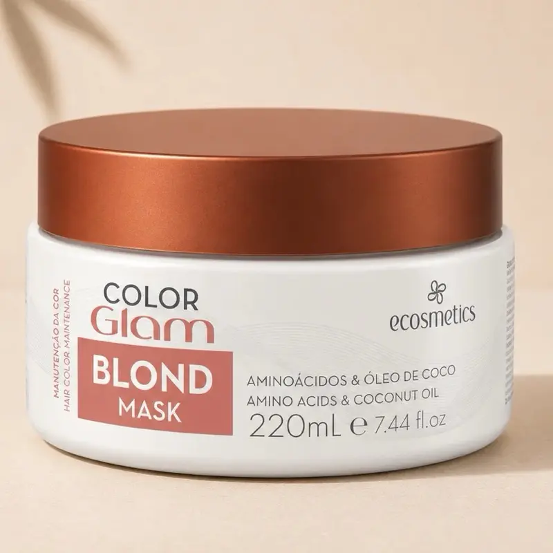 Ecosmetics Color Glam Blond Hair Mask