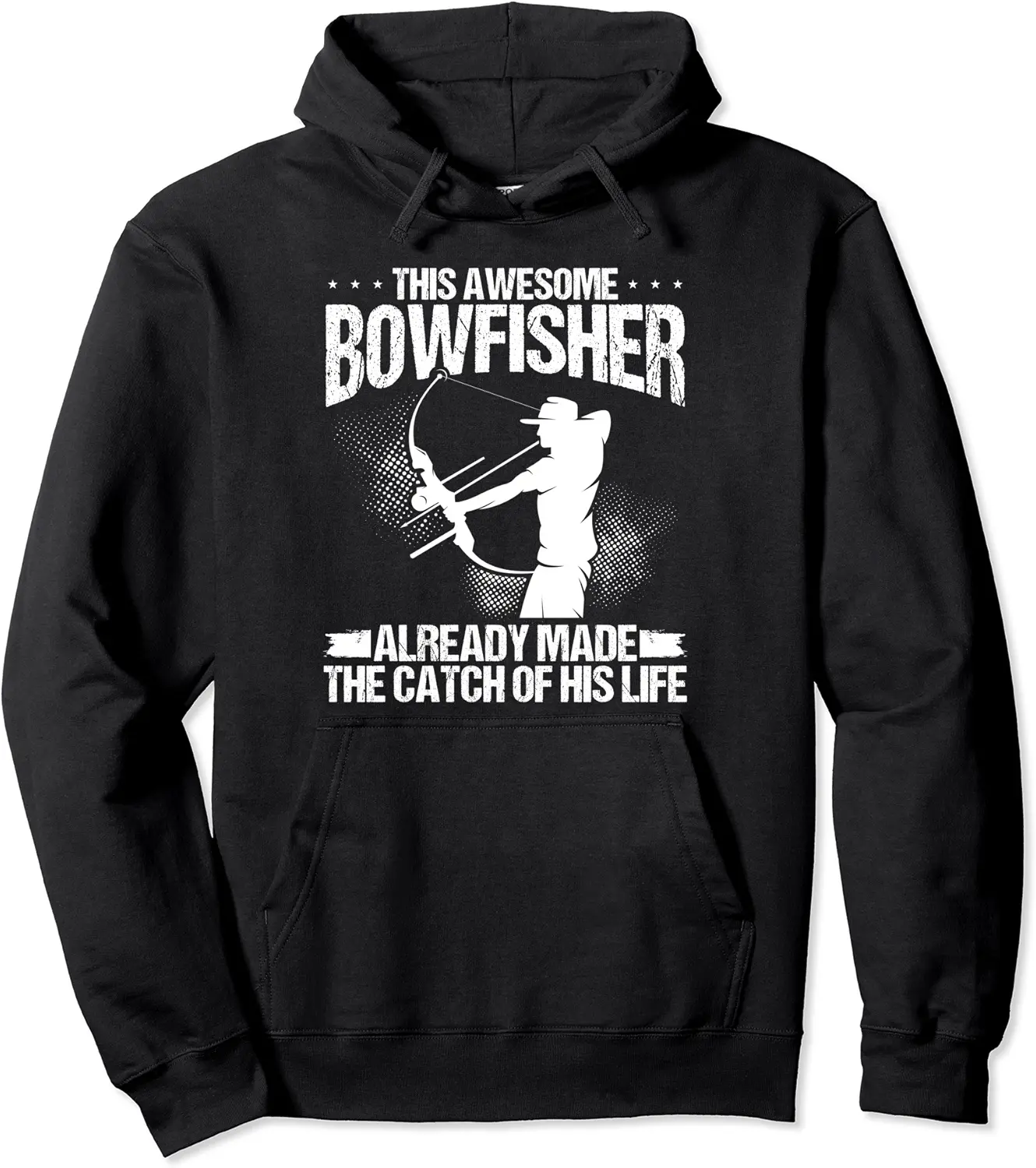 Bowfisher Groom Catch of my Life Bowfishing Hunter Marriage Pullover Hoodie - Hufsakha Shop 51B0BTHWVP4H