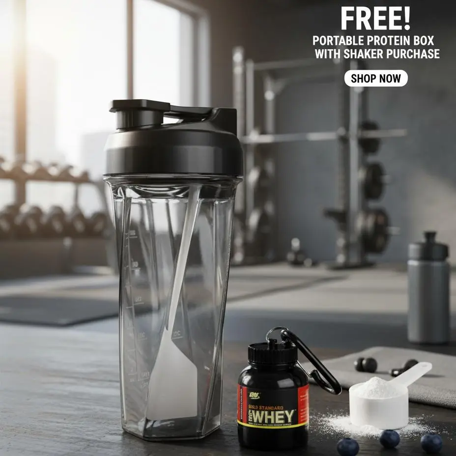 2.0 Vortex Blender Shaker Bottle Holds upto28oz| No Blending Ball or Whisk |USA M...