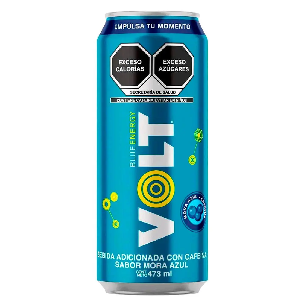 Volt Yellow Energy Drink 473ml - with Caffeine - Not Recommended