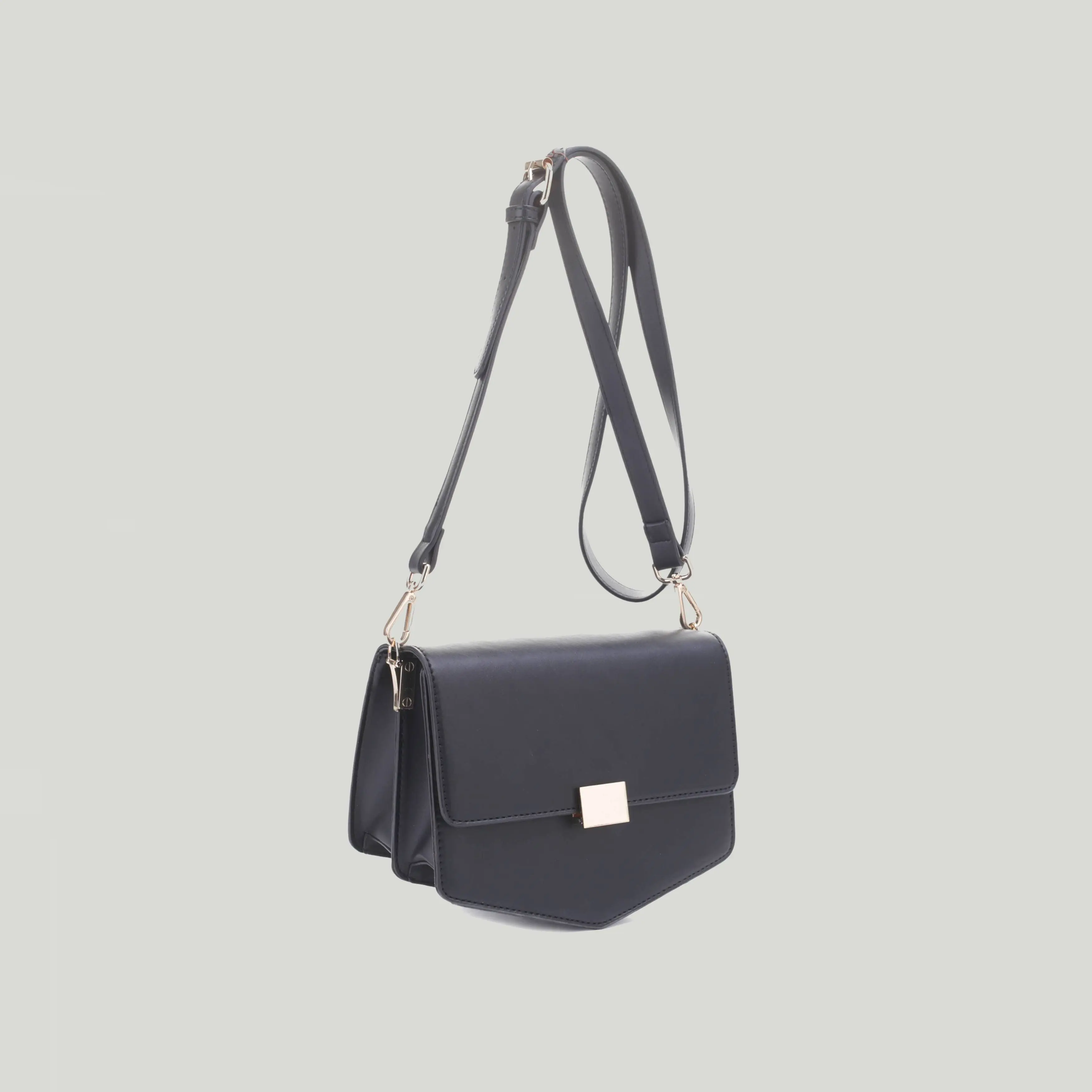 Mia Women's Structured Shoulder Bag, Minimalist Crossbody Satchel with Adjustable Strap for Work, Travel and Daily Use