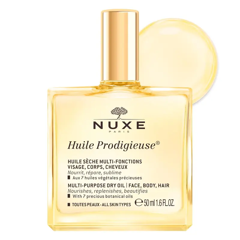 NUXE Huile Prodigieuse Multi-Purpose Dry Body Oil, Skin & Hair, Body Care