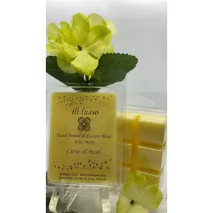 Citrus & Basil Clam Shell Wax Melts