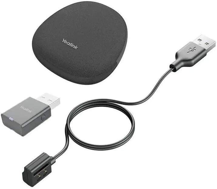 Yealink Portable Headset Accessories Kit - Plug & Connection Components, Compatible with WH62/WH66 Headsets