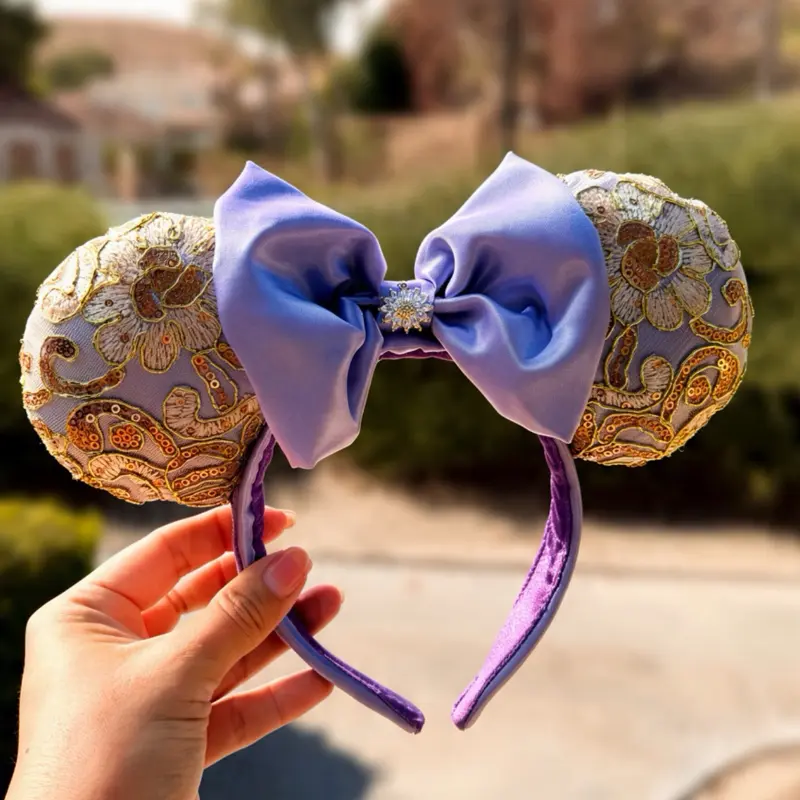 Lavender Fairytale Mouse Ear Headband