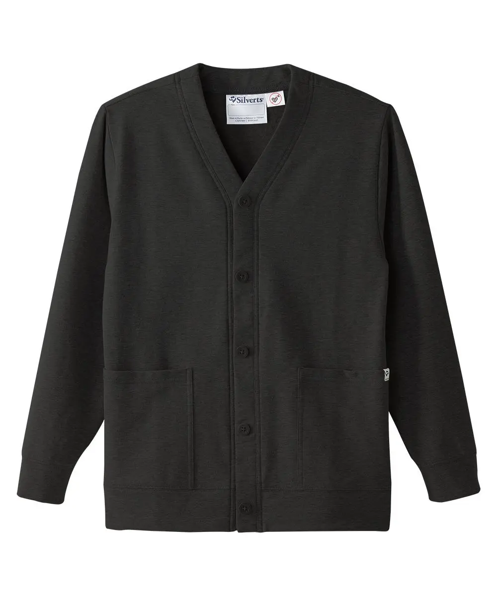 Women's Magnetic Button Fleece Cardigan, Fabric, Knitwear, Pocket, Ribbed, Polyester Blend, Spandex, Sweatshirt, Cotton, Pockets, Nursing, Tops