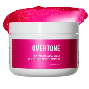 Overtone Healthy Coloring Conditioner - Temporary Color Lasts 2-3 Weeks 8oz