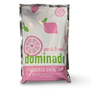 Dominade Dominade Bulk Pink Lemonade Powdered Drink Mix | 3x Huge 21.6 Oz Pouches (90 Servings)
