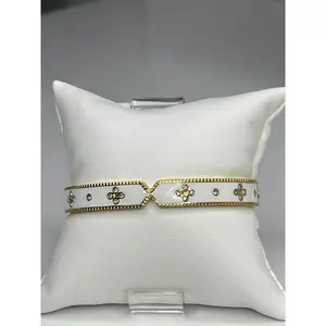 Nik Gold Bangle Bracelet/ Stackable Bangle Arm Candy