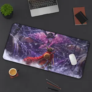 One Piece Luffy and Loki Desk Mat