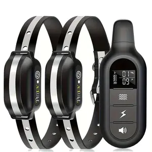 Petjoy Dog Training Collar with Remote, 3300ft Range, 3 Modes Beep Vibration Shock, USB Charging, Waterproof, Adjustable Strap, 4-100lbs