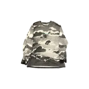 Supreme Longsleeve Grey/White Longsleeve T-Shirt