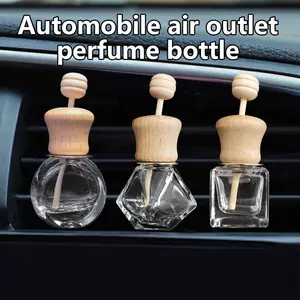 Car Air Vent Perfume Bottle Holder, Cute Creative Car Interior Decor, Aromatherapy Empty Bottle Clip, Dashboard Decoration