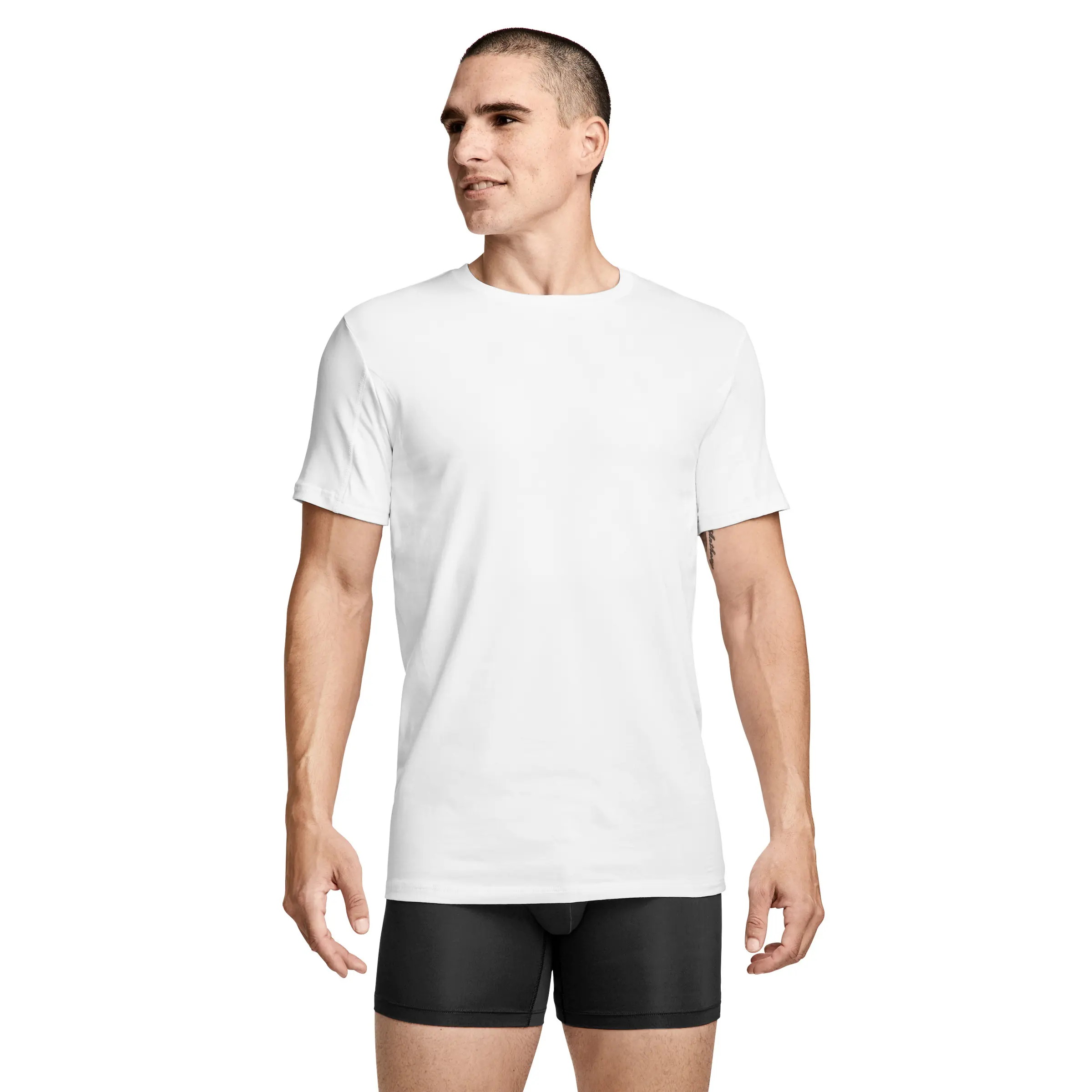 Jockey Men's Sweat Protect Crew Neck Undershirt Jockey Men's Sweat Protect Crew Neck Undershirt