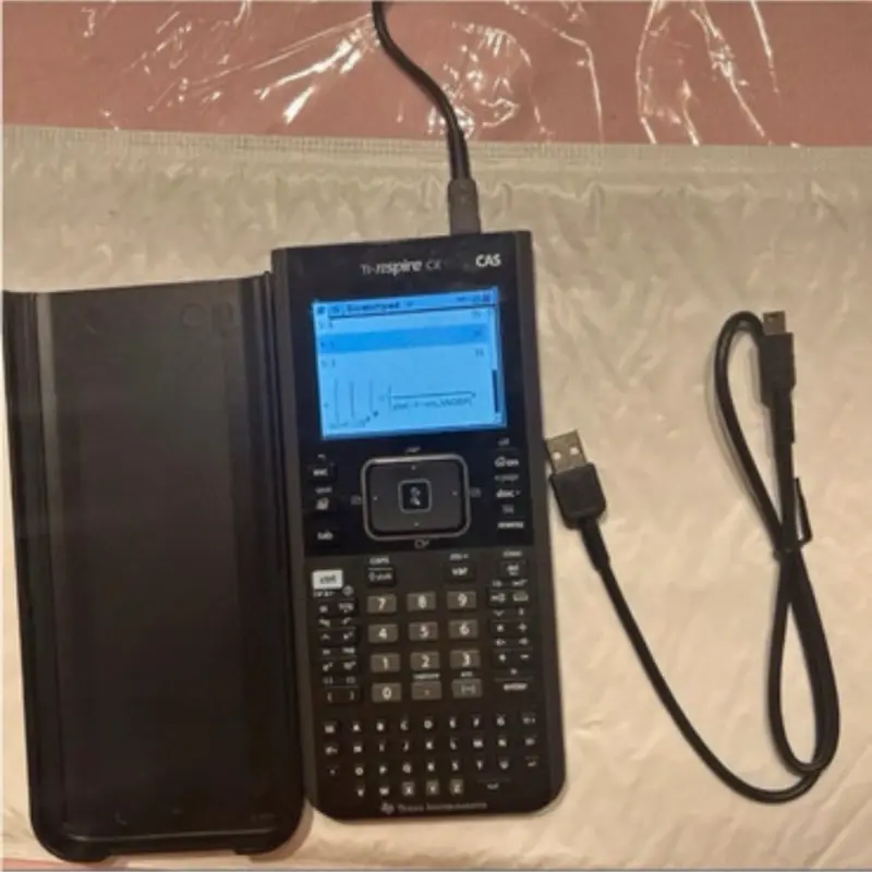 Texas Instruments TI Nspire CX CAS Graphing Calculator Tested Batteries