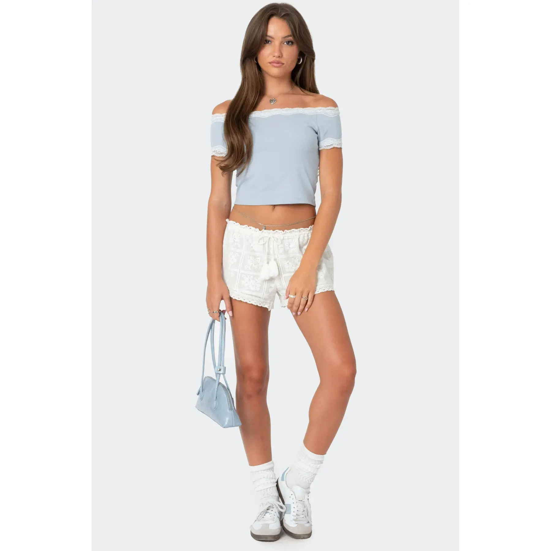 Needlepoint Lacey Shorts Needlepoint Lacey Shorts