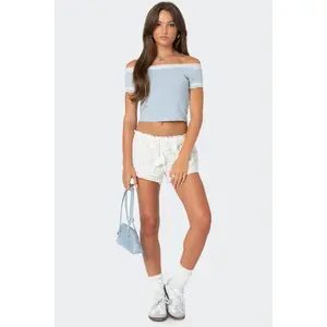 Needlepoint Lacey Shorts