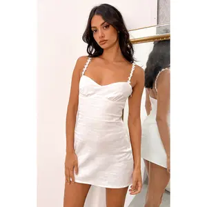 Marbelle White Mini Dress
