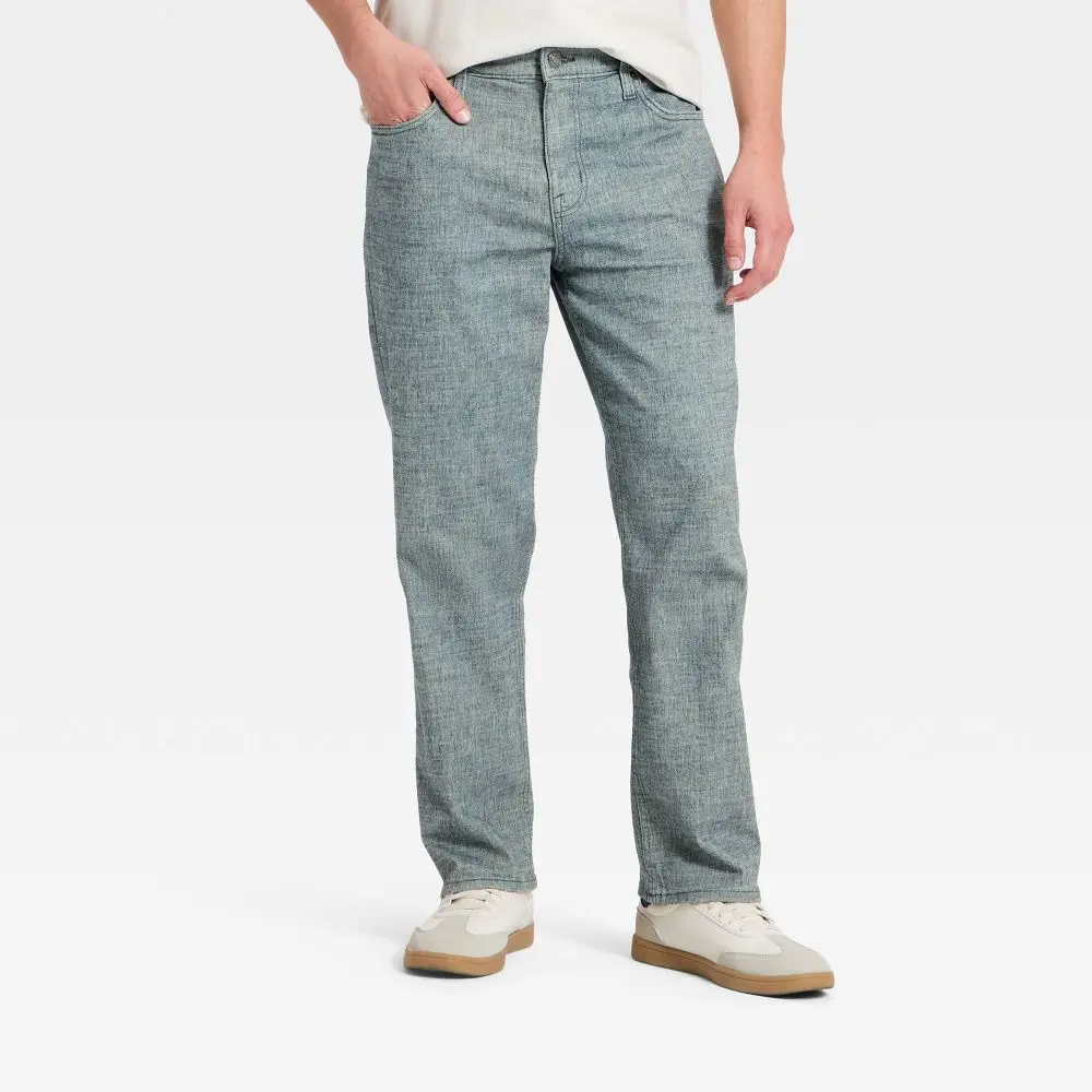 Men's Lightweight Vintage Straight Fit Jeans - Goodfellow & Co