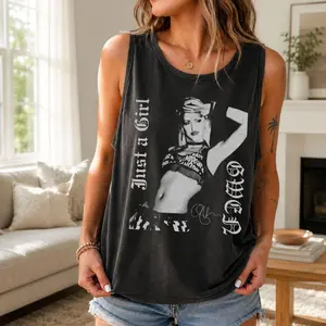 No Doubt Band Vintage Comfort Colors Tank, Retro Music Unisex T-shirt
