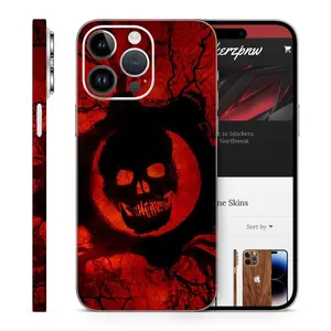 Gears Skull Vinyl Skins Compatible With Iphone Gears Skull Vinyl Skins Compatible With Iphone