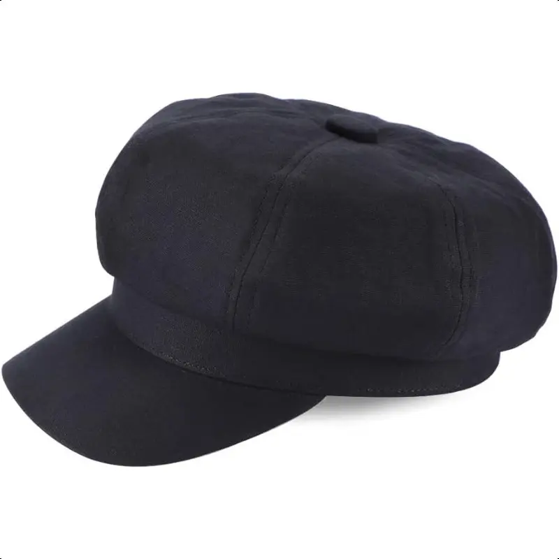 Newsboy Cabbie Baker boy hat Beret Cap for Women Pageboy Visor Paperboy Hat Sailor Fiddler Hat Adjustable Casual Classic Style Fashion