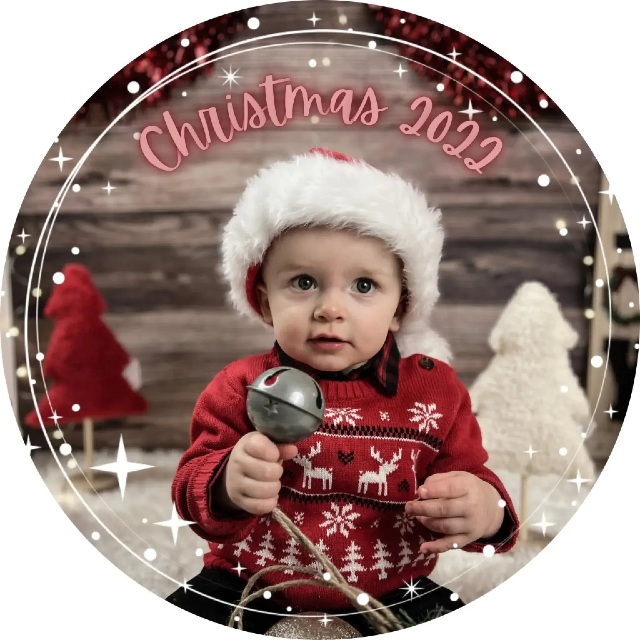 Personalized Christmas Photo Ornaments