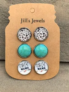Wild Mama Western Earring 3 Set