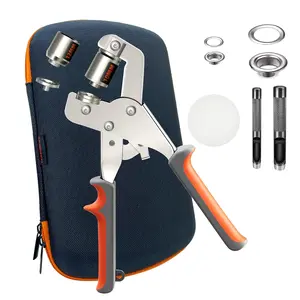 Heavy-Duty Grommet kit (3/8 and 1/2) Includes a Bag, 200 10 mm Grommets and 200 12 mm Grommets. Eyelet and Grommet Tool kit for DIY Tarp Ring Repair and Installation.