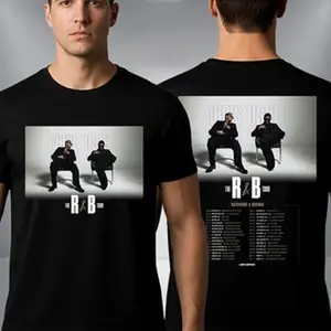 Brown and Usher Tour Shirts, Concerts Shirts, Unisex shirt Top Menswear Hoodie, Vintage 90s Unisex Tee