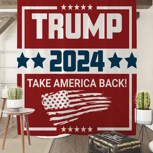 Trump Proud Supporter Shower Curtain MAGA