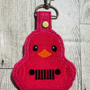 Rubber Duck Key Chain - Perfect for Carrying Keys