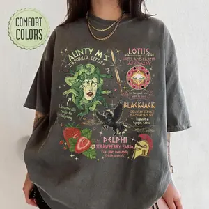 Comfort Colors® Percy Jackson Camp Half Blood Shirt, Long Island Sound Shirt, Percy Jackson And Olympians, Heroes Of Olympus Book Lover Gift, Full Color Range, Find Your Perfect Shade, Casual Style