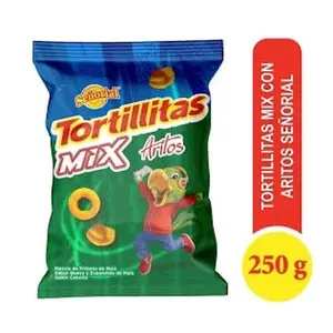 2 TORTILLITAS MIX ARITOS 250g 2 TORTILLITAS MIX ARITOS 250g