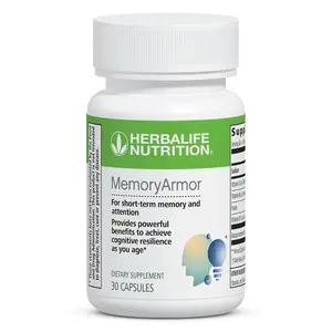Herbalife MemoryArmor 30 Capsules Bacopa Extract & Vitamins B6 B12 D for Cognitive Wellness Focus Support Daily Supplement for Busy Lifestyles - Healthcare, Fitness