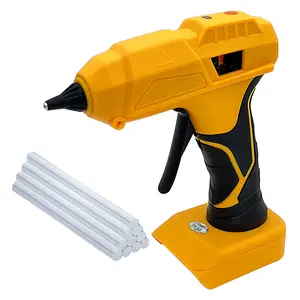Cordless Hot Glue Gun for Dewalt 20V Max Battery, Handheld Electric Hot Glue Gun, Power Tool for Dewalt Battery Hot Glue Gun, Cordless Electric for Arts, Crafts and DIY