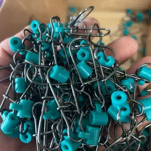 30 pieces weight slides for fishing 2”