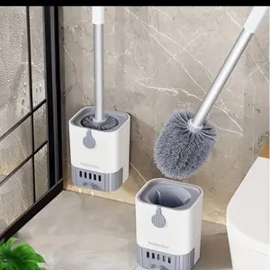 Wall Mounted Toilet Brush Set - Durable & Flexible Deep-Cleaning Tool - 1pc Set for Easy Wall Mounting