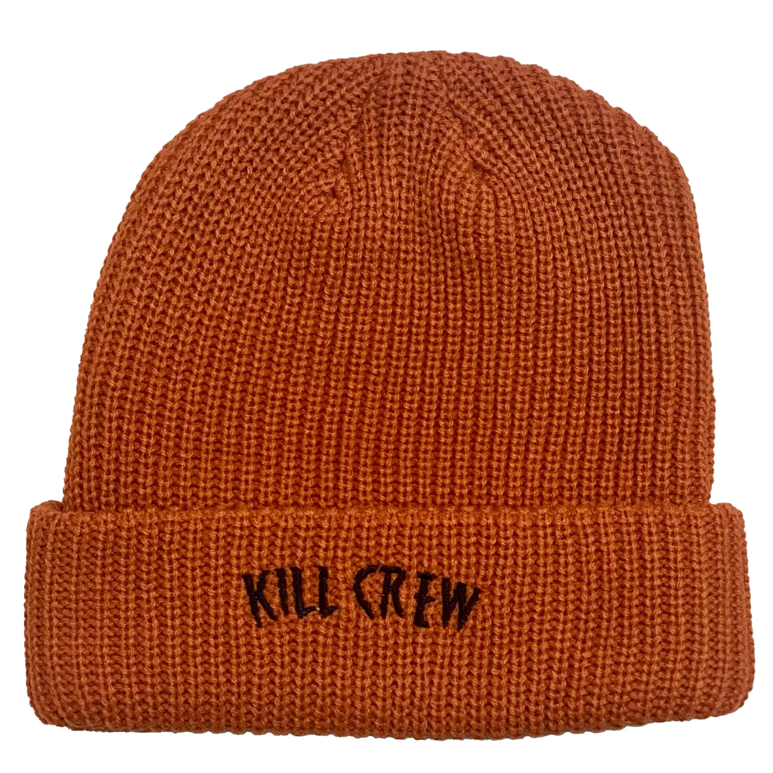Kill Crew Cuffed Beanie - Casual Trendy Hat, Soft Woven Design