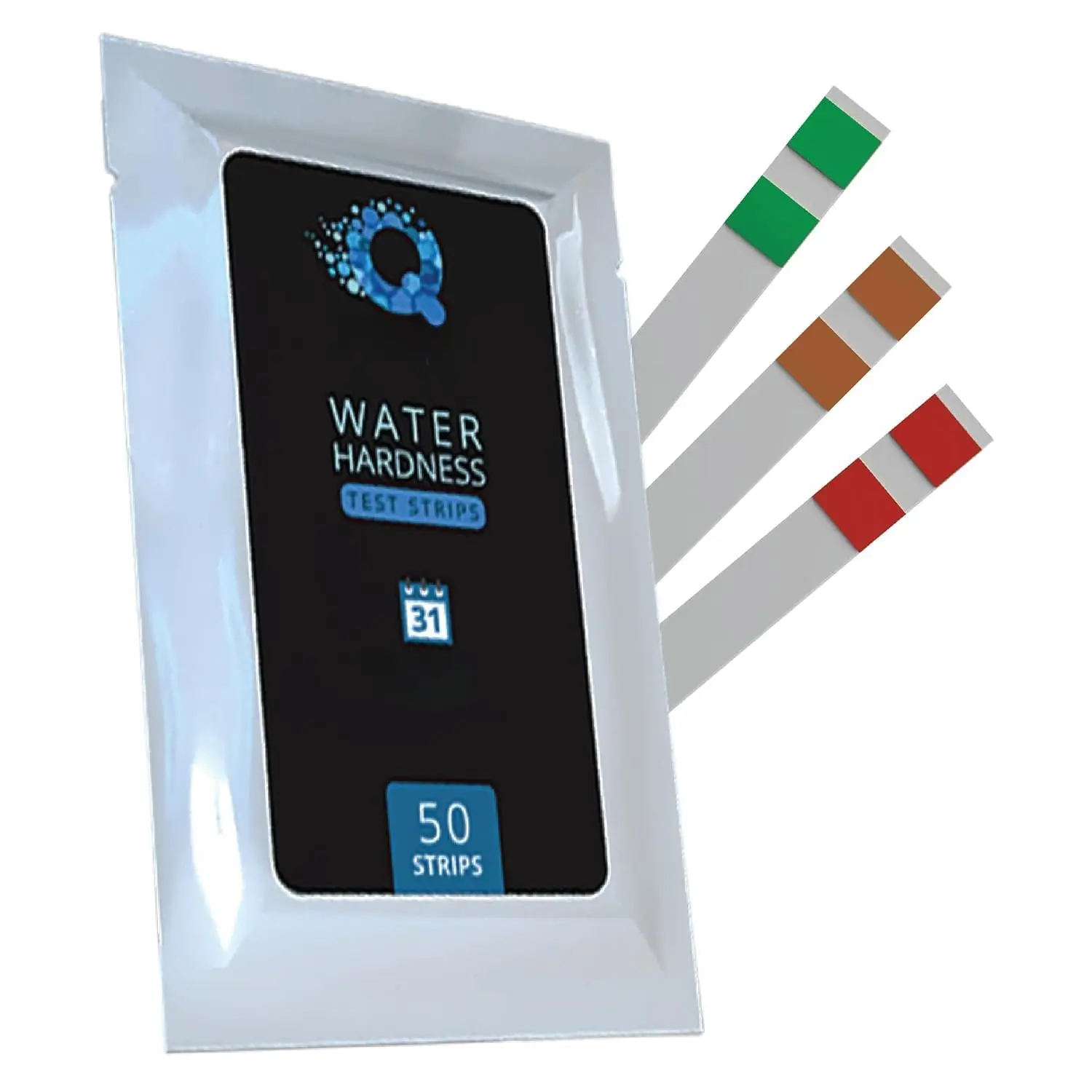 Water Hardness Test Kit - DoubleCheck 50 Strips - Hard Water Testing Kit - Tests Calcium & Magnesium (0-425 PPM) - for Tap, Well, Drinking, Pool,  & Dishwasher