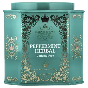 Harney & Sons Peppermint Herbal, Caffeine Free, 30 Sachets, 2.11 oz (60 g)