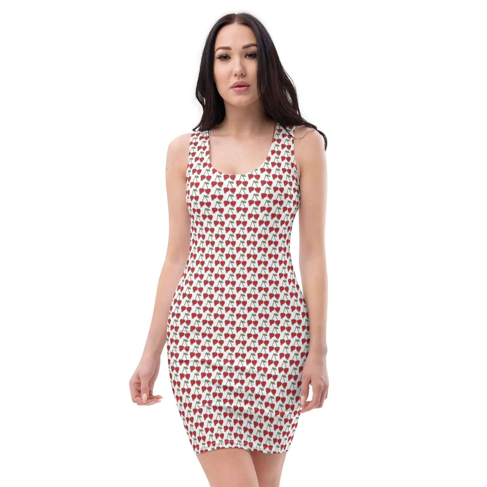Woman's Melting cherries dress