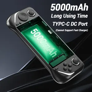 Psp Street Version E6 Handheld Game Console, 5-Inch Screen, Zero Latency Linux System, Portable Handheld Device, Non-Button Cell Battery, Handheld Gaming Console