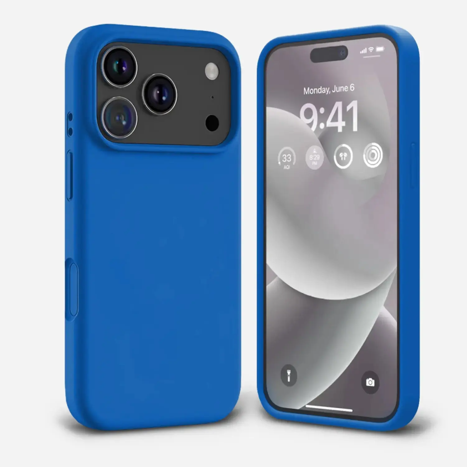 Entronix Case Compatible with iPhone 17 Pro - Soft-Touch Liquid Silicone