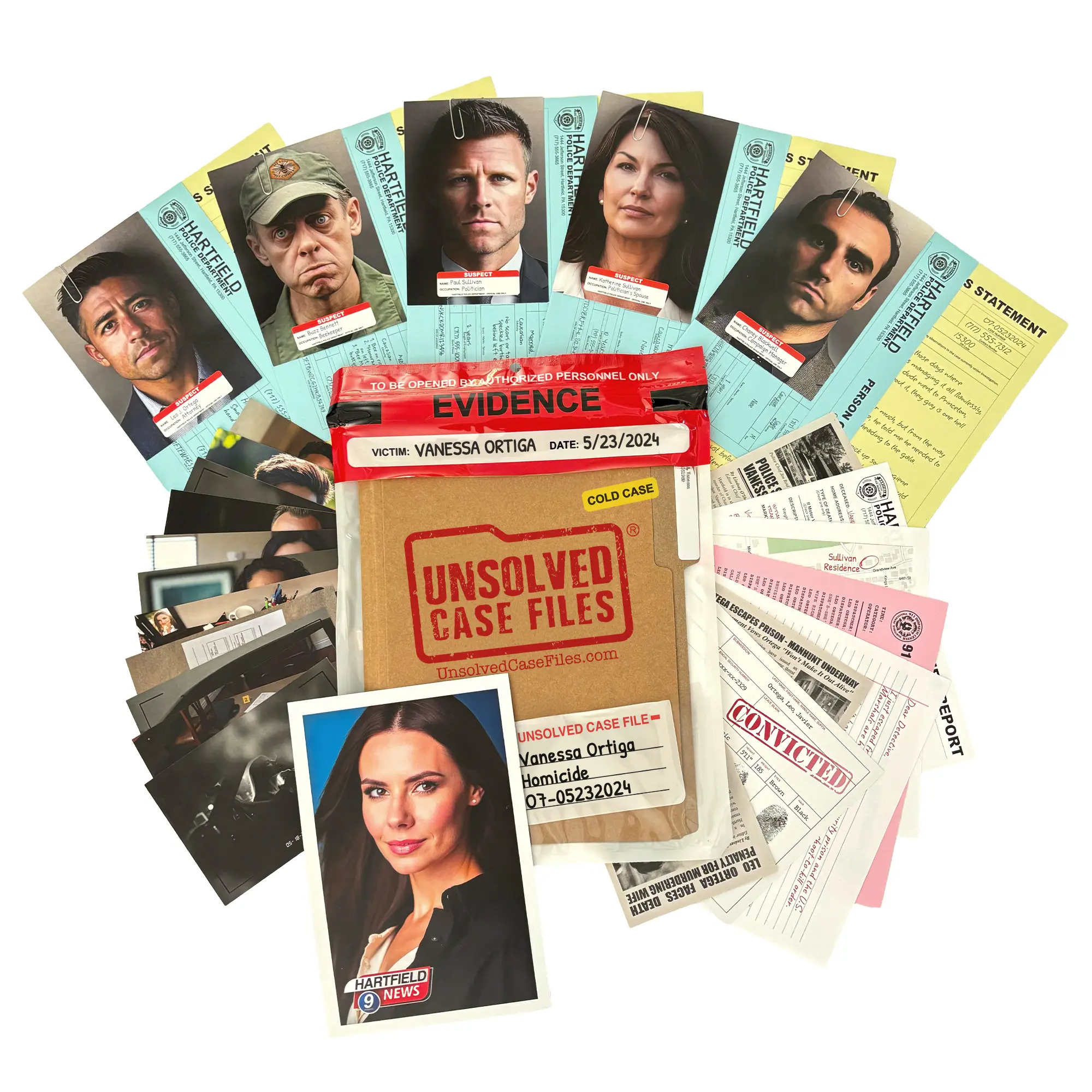 Vanessa Ortiga Case | Unsolved Case Files - Cold Case Murder Mystery Game | Can You Solve The Crime?